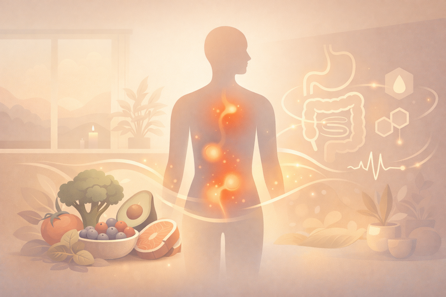 inflammation and overall health illustration