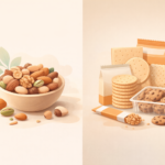 nuts versus high carbohydrate snacks for appetite control illustration